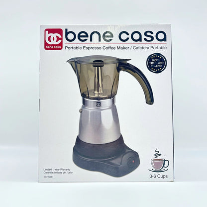 ELECTRIC ESPRESSO MAKER 6 CUP BCBC-90264