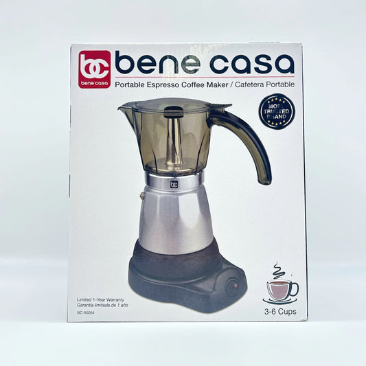 ELECTRIC ESPRESSO MAKER 6 CUP BCBC-90264