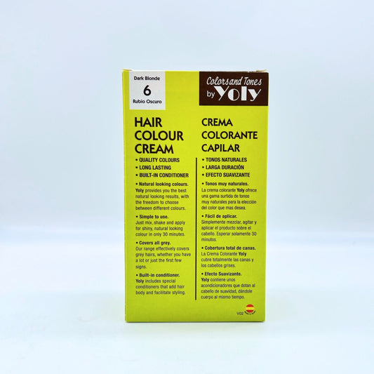 YOLY HAIR COLOUR CREAM # 6