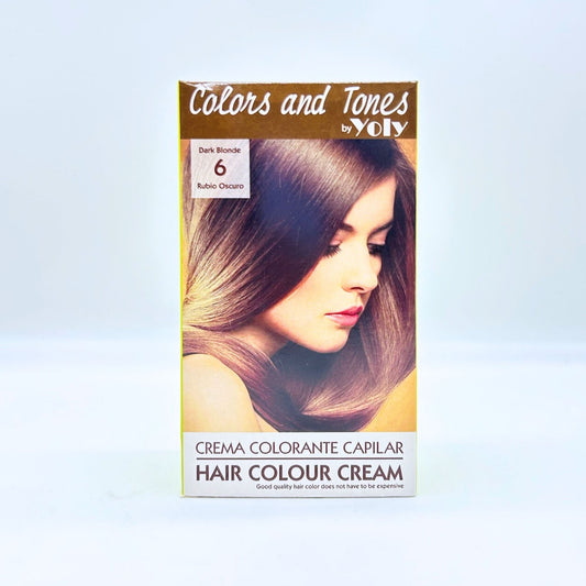 YOLY HAIR COLOUR CREAM # 6