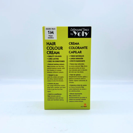 YOLY HAIR COLOUR CREAM # 1M