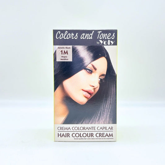 YOLY HAIR COLOUR CREAM # 1M