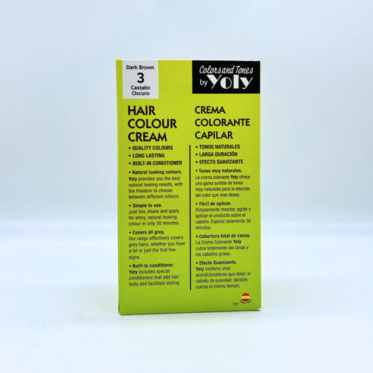 YOLY HAIR COLOUR CREAM # 3