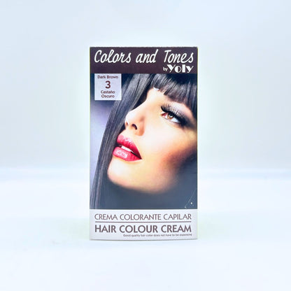 YOLY HAIR COLOUR CREAM # 3