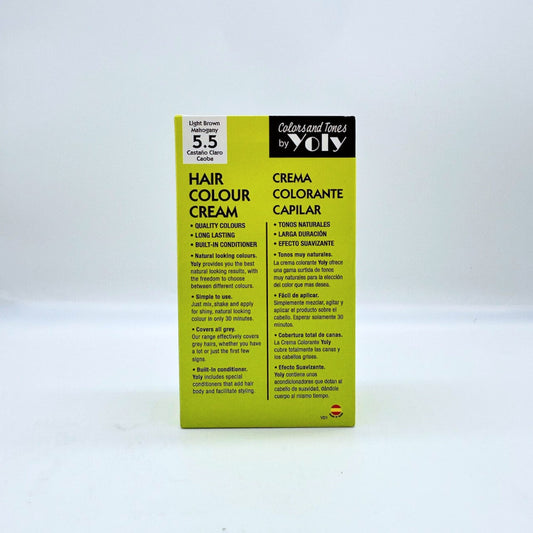 YOLY HAIR COLOUR CREAM # 5.5