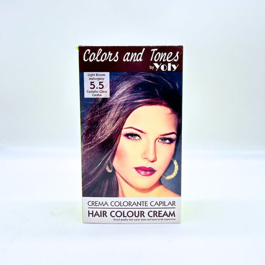 YOLY HAIR COLOUR CREAM # 5.5