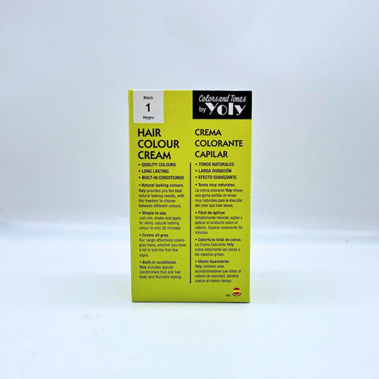 YOLY HAIR COLOUR CREAM # 1