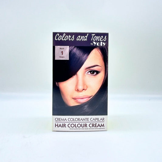 YOLY HAIR COLOUR CREAM # 1