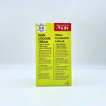 YOLY HAIR COLOUR CREAM # 6.66
