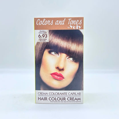 YOLY HAIR COLOUR CREAM # 6.93