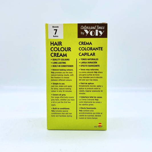 YOLY HAIR COLOUR CREAM # 7