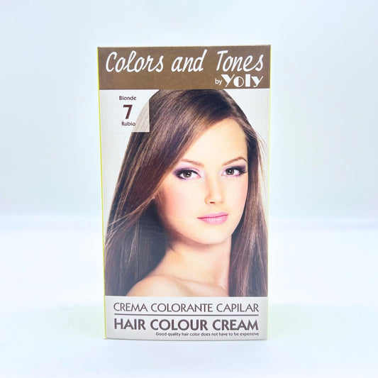 YOLY HAIR COLOUR CREAM # 7