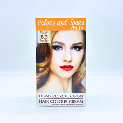 YOLY HAIR COLOUR CREAM # 8.3
