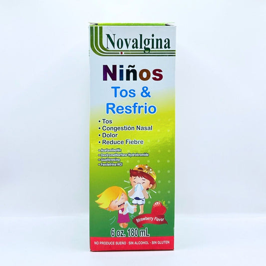 NOVALGINA NIÑOS TOS Y RESFRIADO