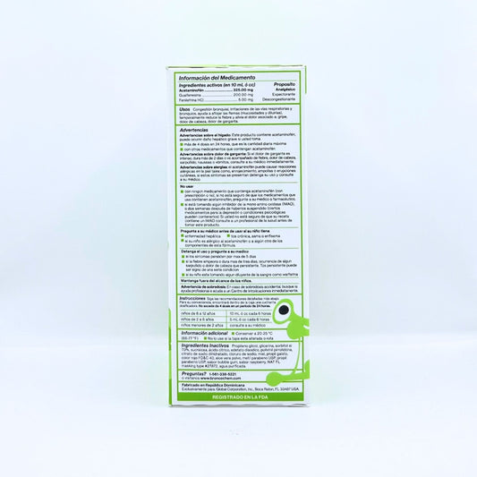 BRONCOCHEM NINOS ANTIGRIPAL JARABE
