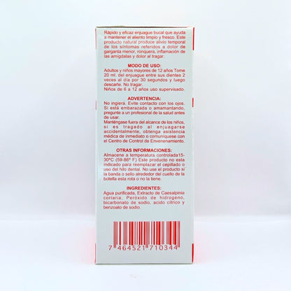 Septic on products natural enjuague bucal