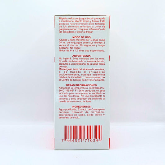Septic on products natural enjuague bucal