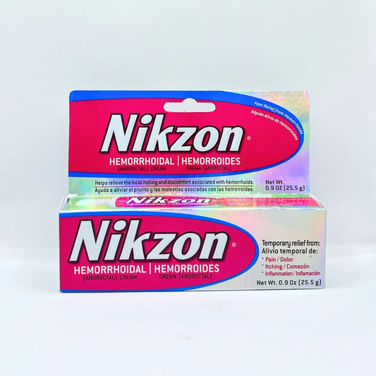 CREMA PARA HEMORROIDES NIKZON 0.9 OZ