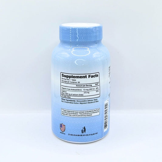 ALFA CALCIUM CITRATE 1500+D3 60 TB