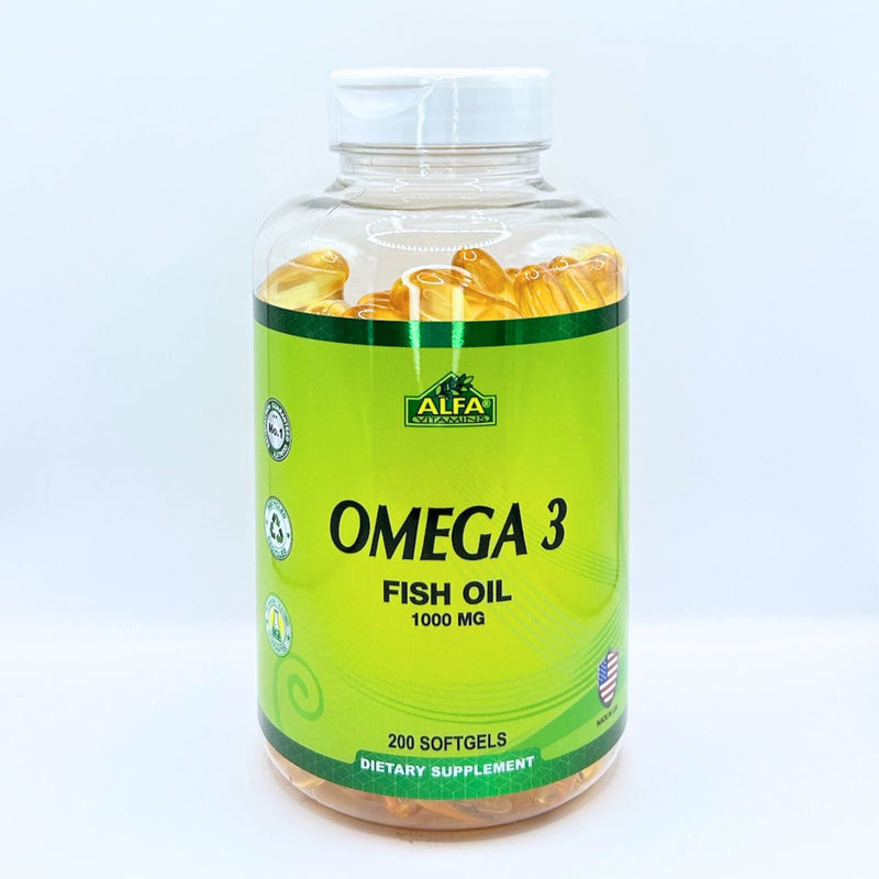 ALFA OMEGA 3 200 SOFGELS