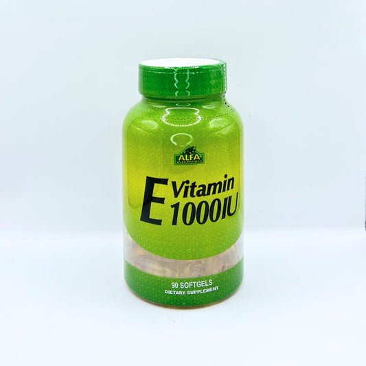 Alfa vitamina E 1000 U 90 cápsulas blandas