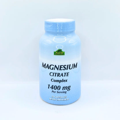ALFA MAGNESIUM CITRATE COMPLEX 1400 MG 60 CAP