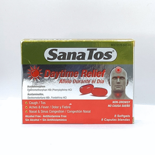 SANA TOS DAYTIME FELIEF 8 CAP LIQ GELL