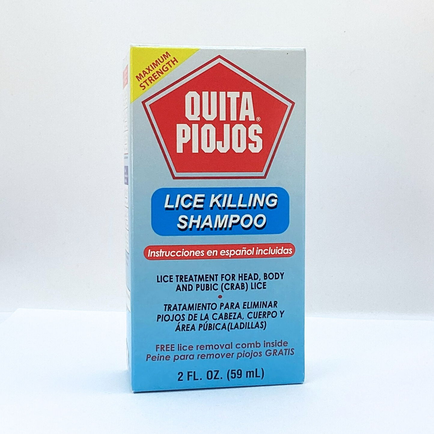 QUITA PIOJOS LICE KILLING SHAMPOO 2 OZ