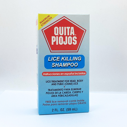 QUITA PIOJOS LICE KILLING SHAMPOO 2 OZ