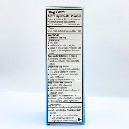 QUITA PIOJOS LICE KILLING SHAMPOO 2 OZ