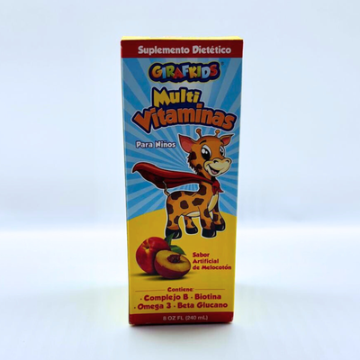 MULTIVITAMINAS GIRAFKIDS 8 OZ
