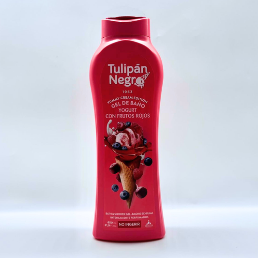 TULIPAN NEGRO GEL BANO YOGURT 21.9 OZ