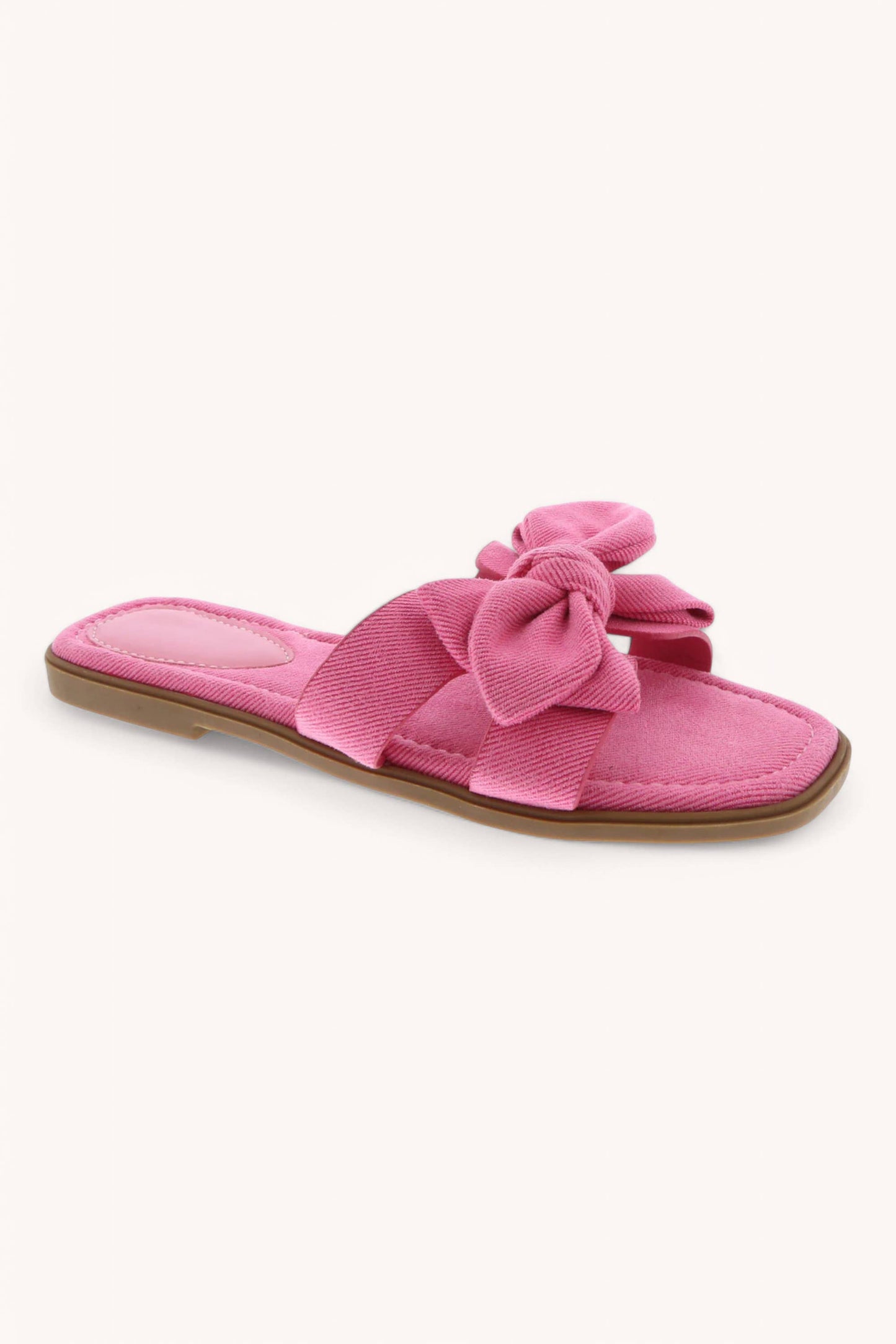ZAIN-1 RIBBON DECOR ON X SHAPE CUT OUT BAND SANDAL