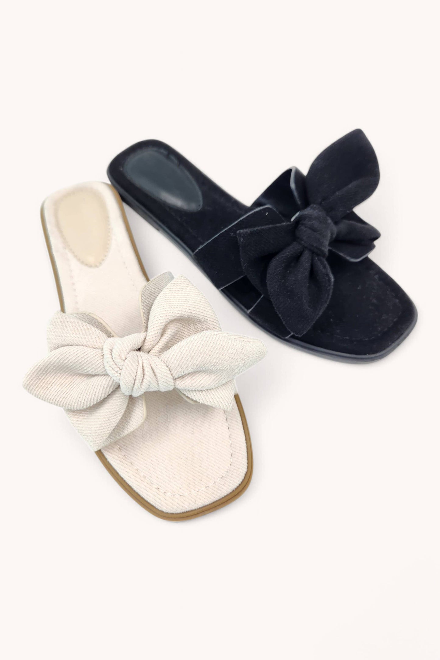 ZAIN-1 RIBBON DECOR ON X SHAPE CUT OUT BAND SANDAL