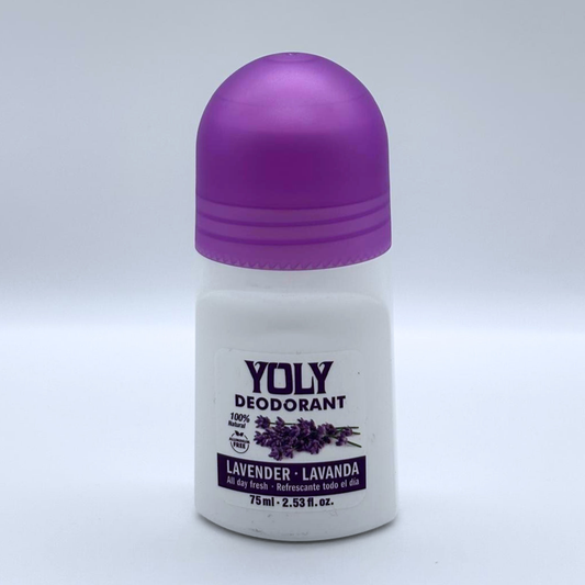 YOLY DESODORANTE LAVANDA ROLL-ON 2.53 OZ