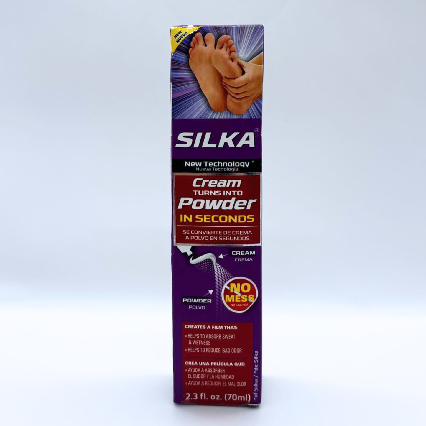 SILKACREAM POWDER IN SECUNDS 2.3 OZ