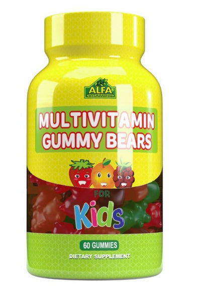 ALFA MULTIVITAMINAS OSITOS DE GOMA PARA NIÑOS 60