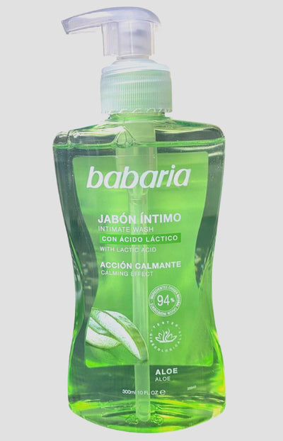 Babaria Jabón íntimo aloe 10 OZ