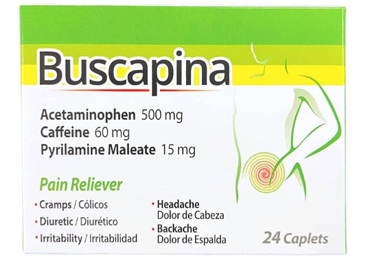 BUSCAPINA 24 CAPLETS
