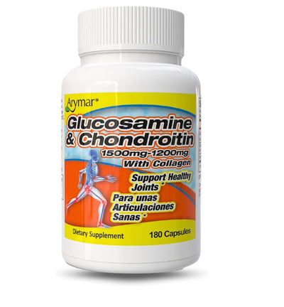 ARYMAR GLUCOSAMINE & CHONDROITIN 180 CAP