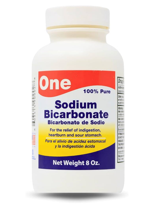 UN BICARBONATO DE SODIO 8 OZ