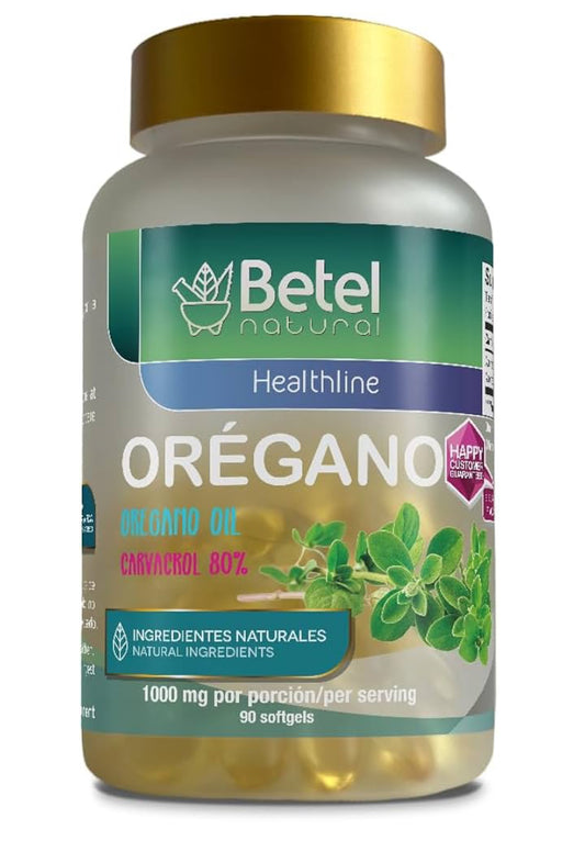 BETEL NATURAL OREGANO OIL 90 SOFTG