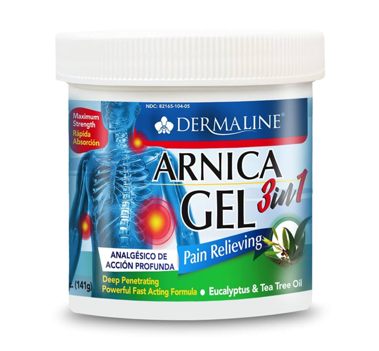 DERMALINE ARNICA GEL 3 IN 1 - 5 OZ