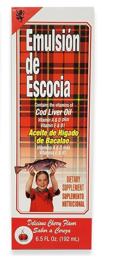EMULSION DE ESCOCIA CHERRY 6.5 OZ