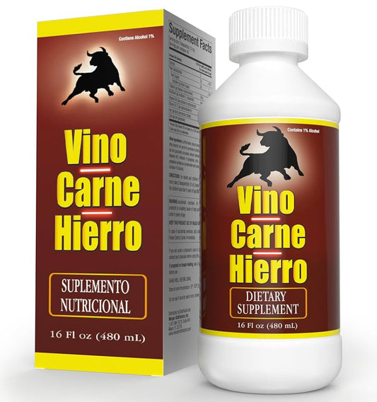 VINO CARNE HIERRO
