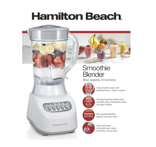 HAMILTON BEACH SMOOTHIE BLENDER 48 OZ