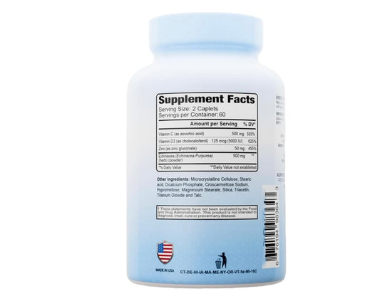 ALFA ZINC PLUS VIT.C D3 & ACHINACEA 120 CAP