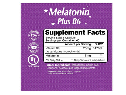ALFA MELATONIN PLUS B6