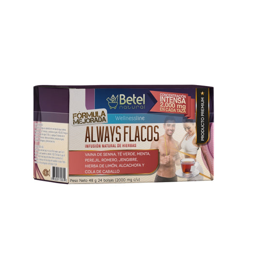 BETEL INFUSION ALWAYS FLACOS TE,24 BOLSAS