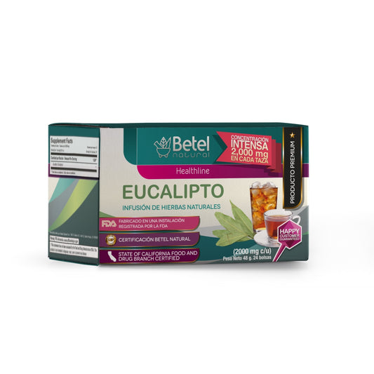 BETEL INFUSION EUCALIPTO TE , 24 BOLSAS